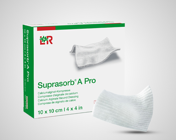 Suprasorb A Pro (سوپرازورب آلژینات کلسیم تقویت شده)
