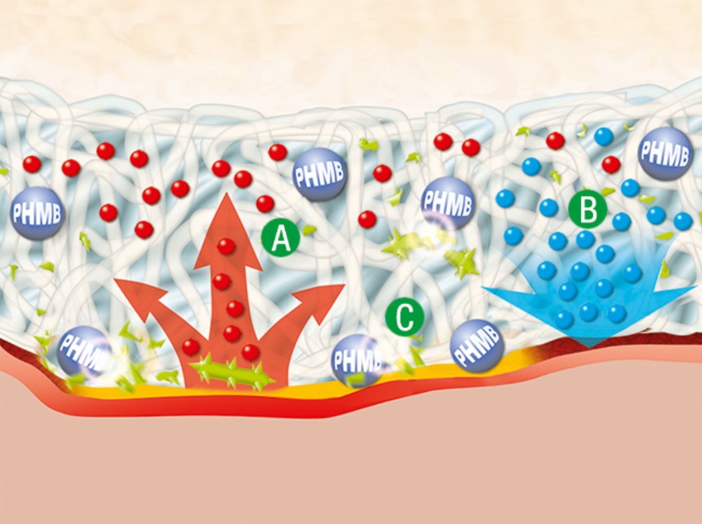 suprasorb-x+phmb-06 Suprasorb X + PHMB (سوپرازورب هیدرو بالانس پلیهگزانید)