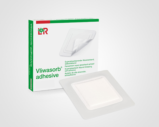 Vliwasorb adhesive (پانسمان چسبنده با قدرت جذب بالا)